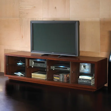 Four Door Audio Video Credenza